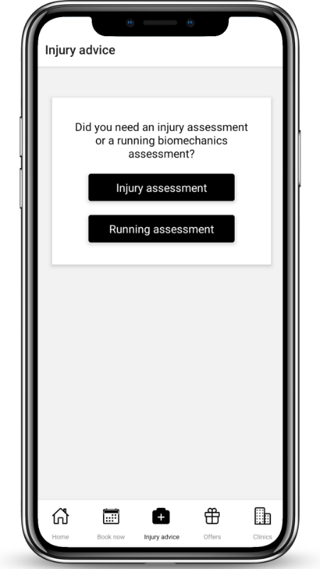 running injury app
