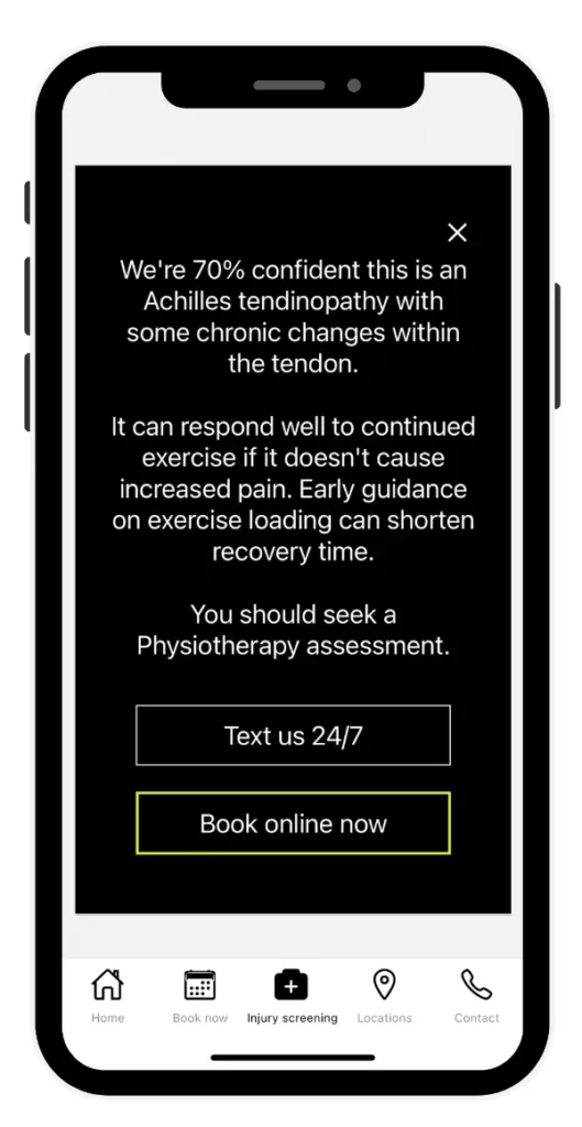 injury diagnosis app